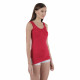 Vink Women's Cotton Camisole Red with U Neck